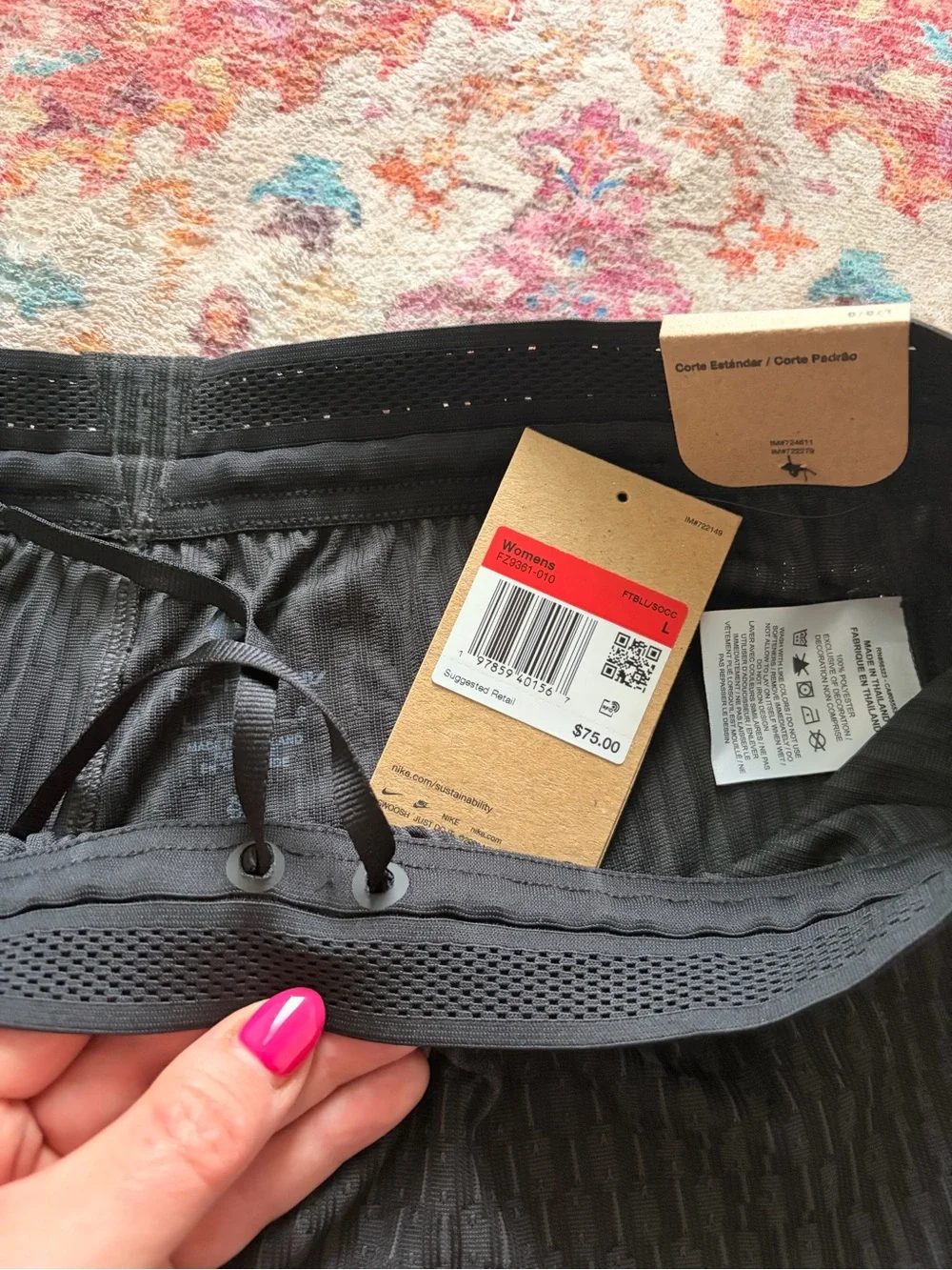 Nike Women's Black Athletic Training Shorts